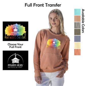 Main Stay Therapeutic Farm Ladies Ladies Coastal Color Sweatshirt