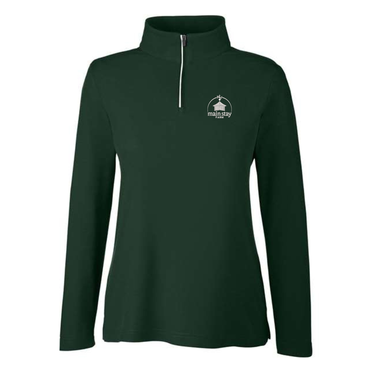Main Stay Therapeutic Farm Ladies Pique Quarter-Zip Pullover - Image 5