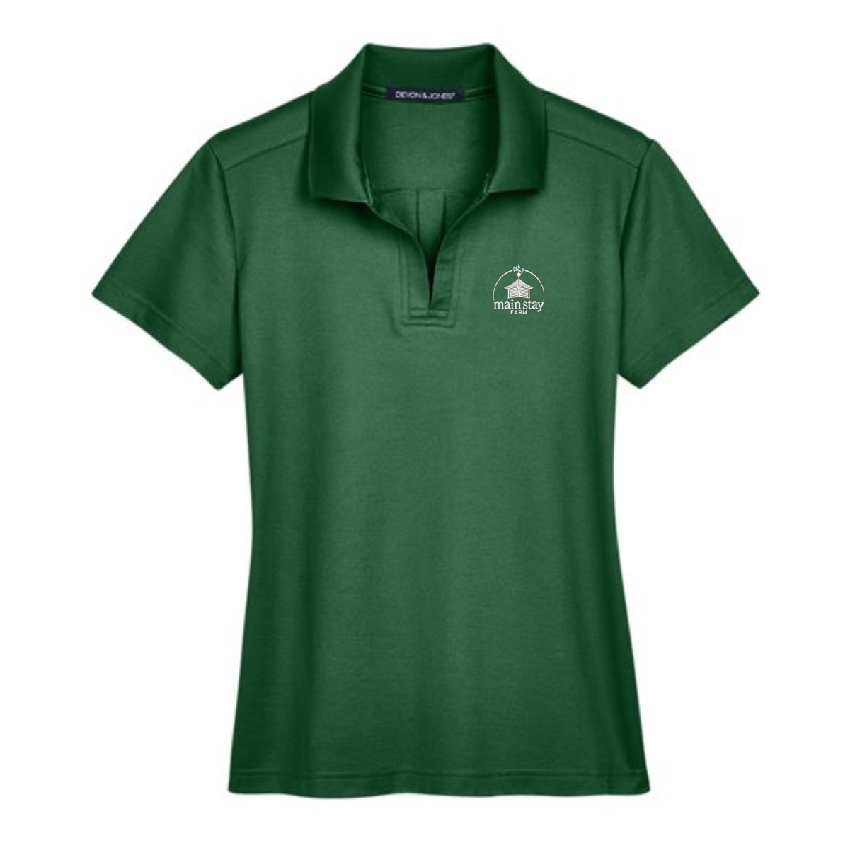 Main Stay Therapeutic Farm Ladies Performance Plaited Polo - Image 3