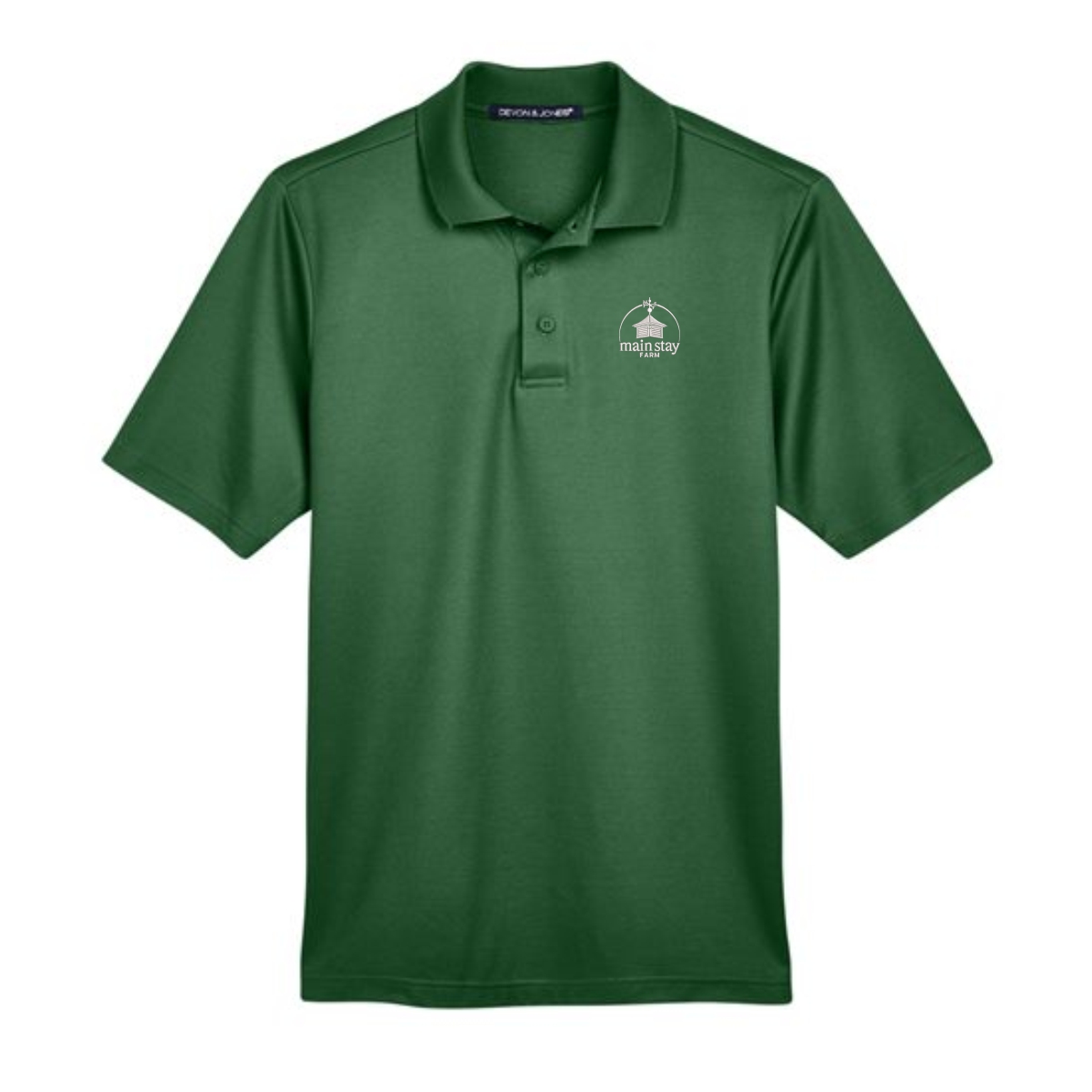 Main Stay Therapeutic Farm Adult Performance Plaited Polo - Image 3