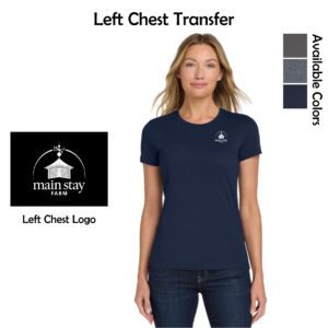 Main Stay Therapeutic Farm Ladies Softstyle T-Shirt