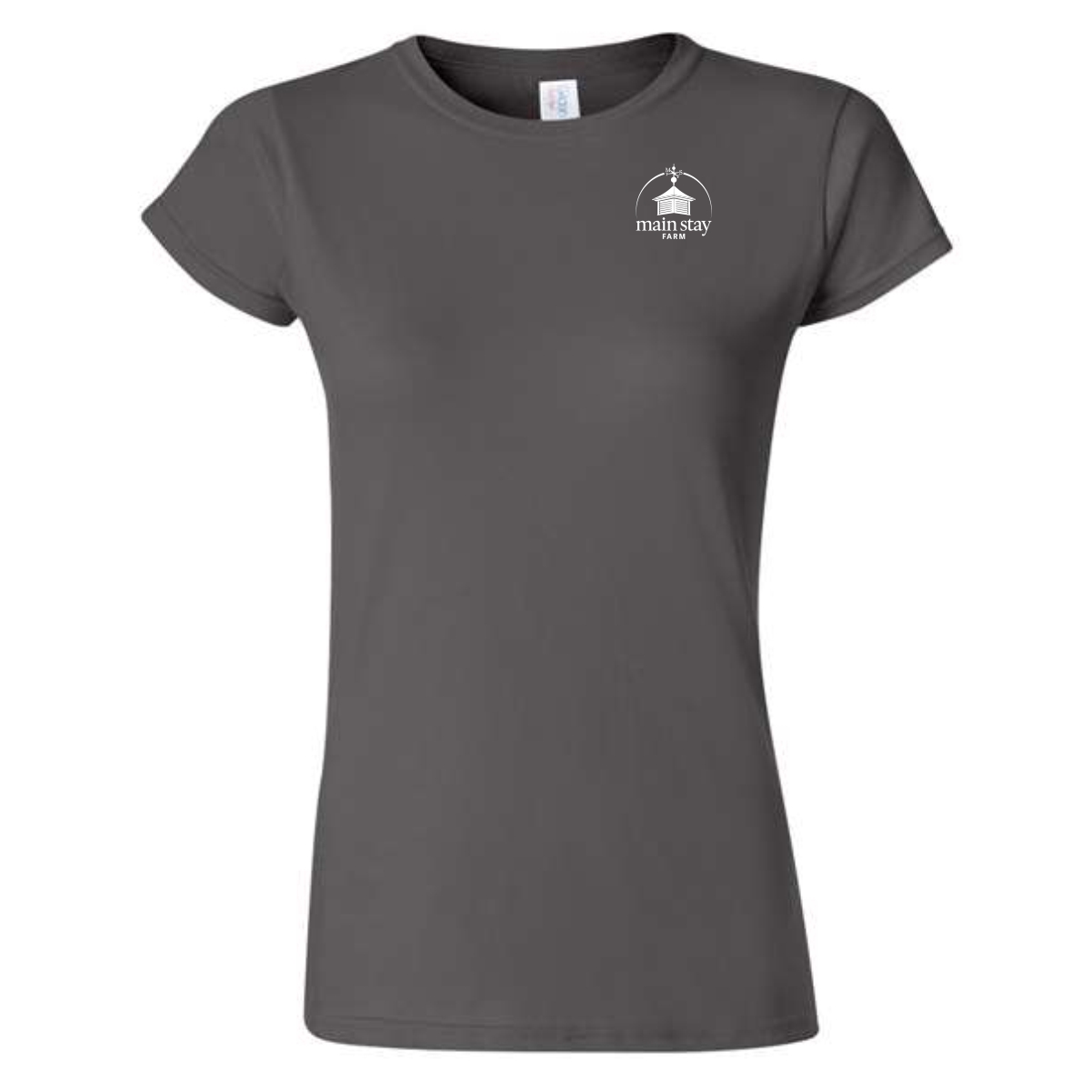Main Stay Therapeutic Farm Ladies Softstyle T-Shirt - Image 2