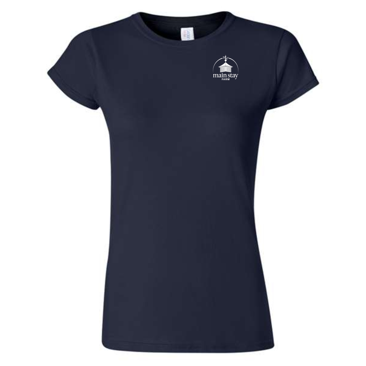 Main Stay Therapeutic Farm Ladies Softstyle T-Shirt - Image 4