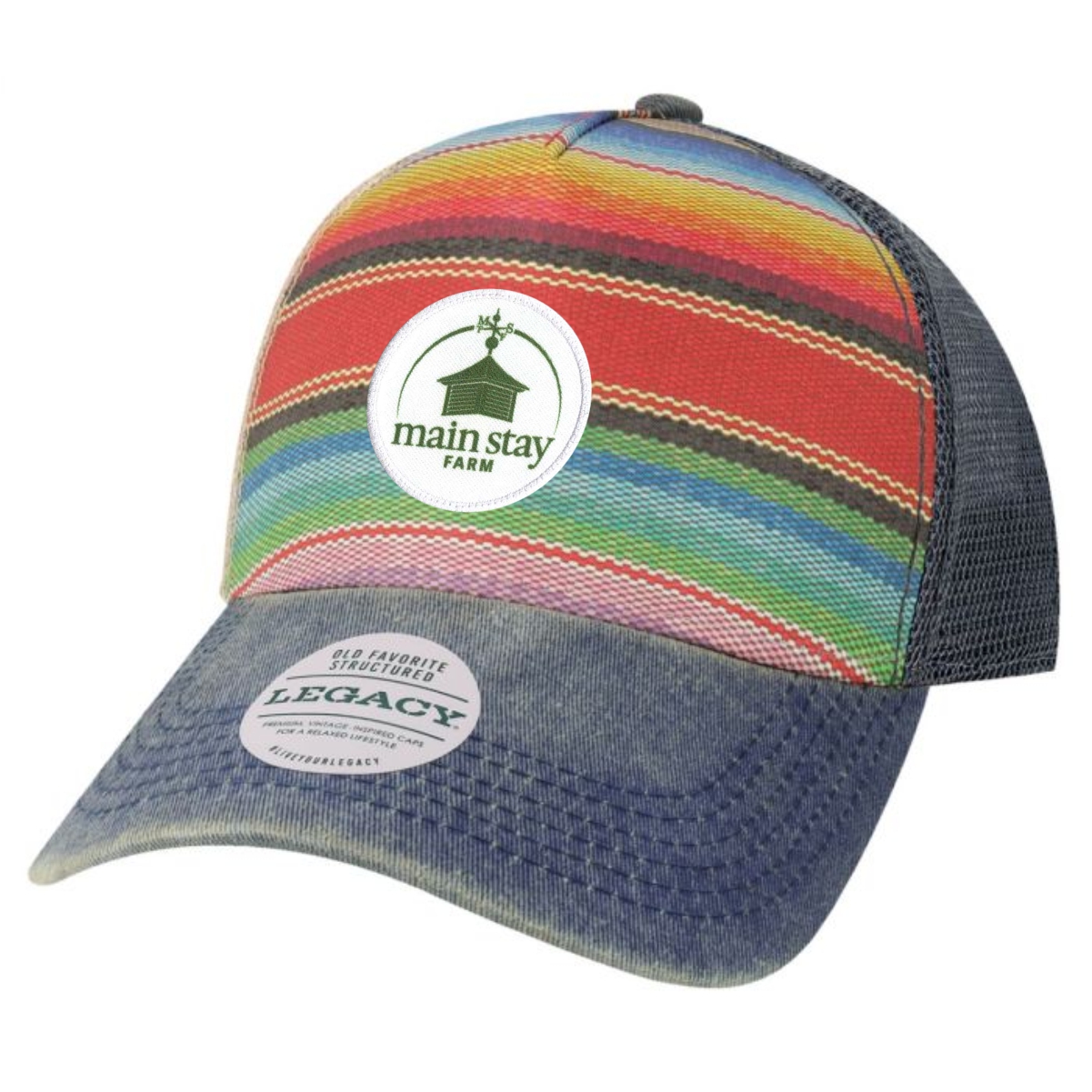 Main Stay Therapeutic Farm LEGACY Old Favorite Five-Panel Trucker Cap - Image 4