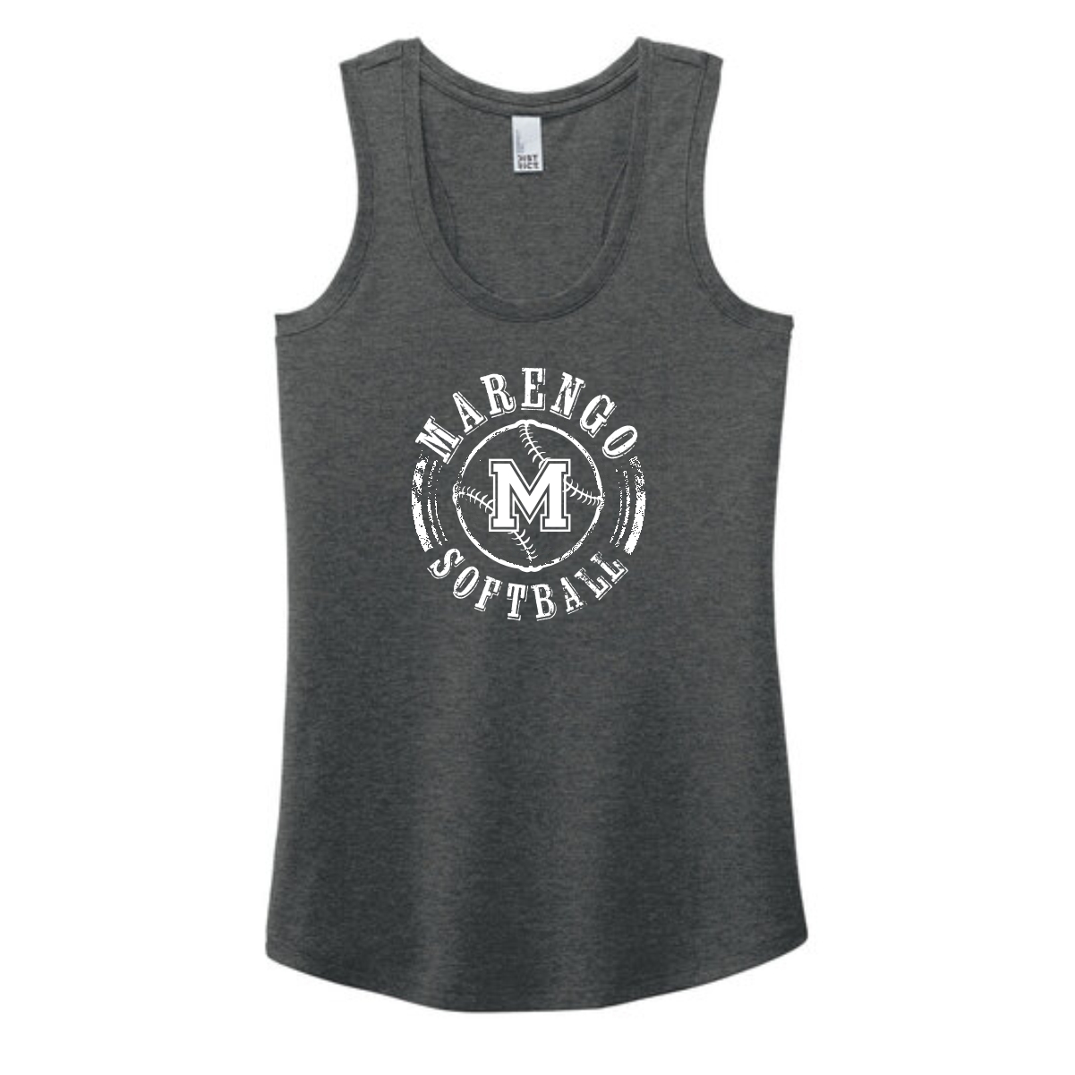Marengo Softball Ladies District Racerback Tank - Image 3