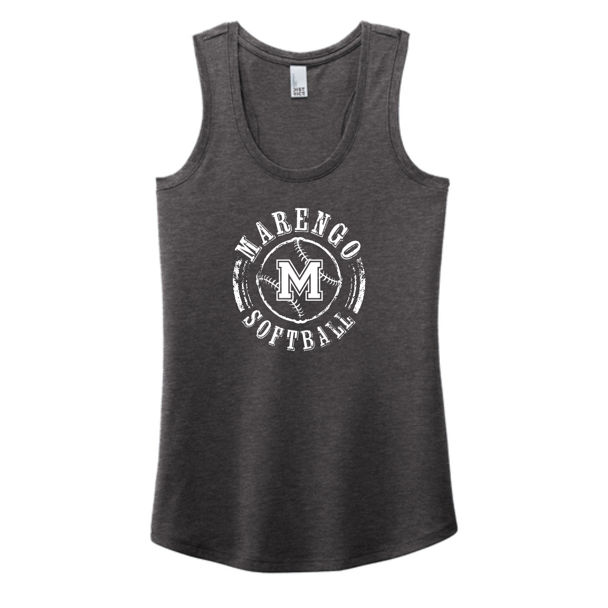 Marengo Softball Ladies District Racerback Tank - Image 5
