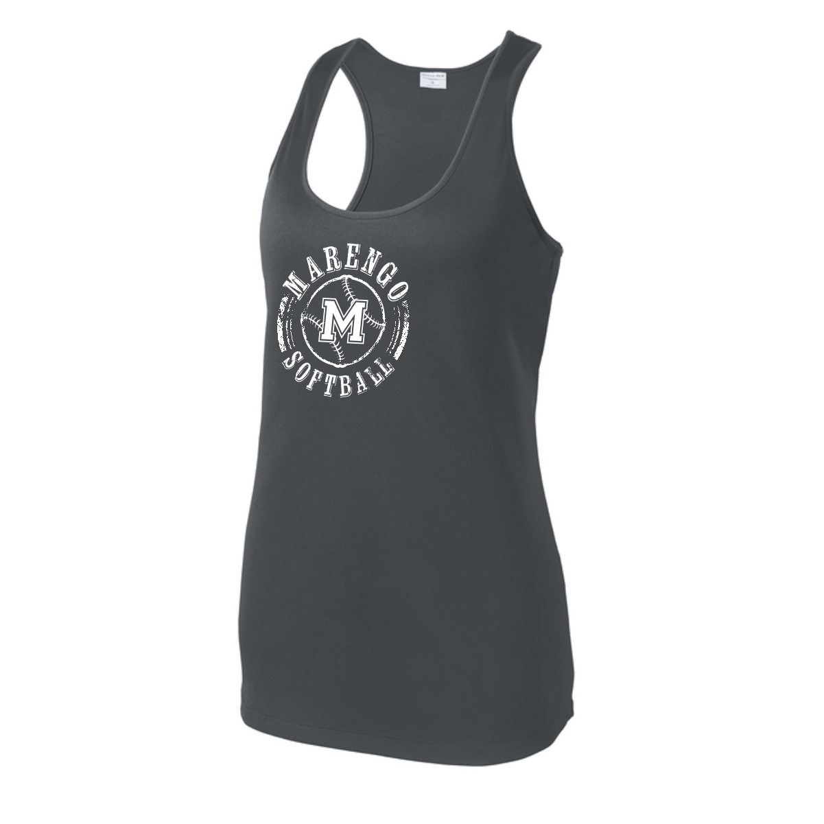 Marengo Softball Ladies Sport-Tek Racerback Tank - Image 3