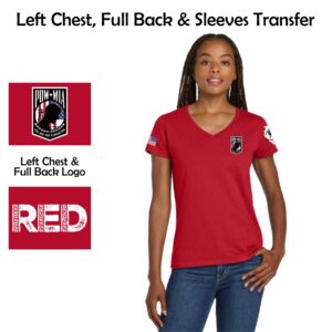 Rolling Thunder Chapter 2 IL Ladies Heavy Cotton™ V-Neck T-Shirt