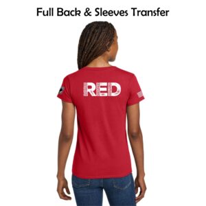 Rolling Thunder Chapter 2 IL Ladies Heavy Cotton™ V-Neck T-Shirt