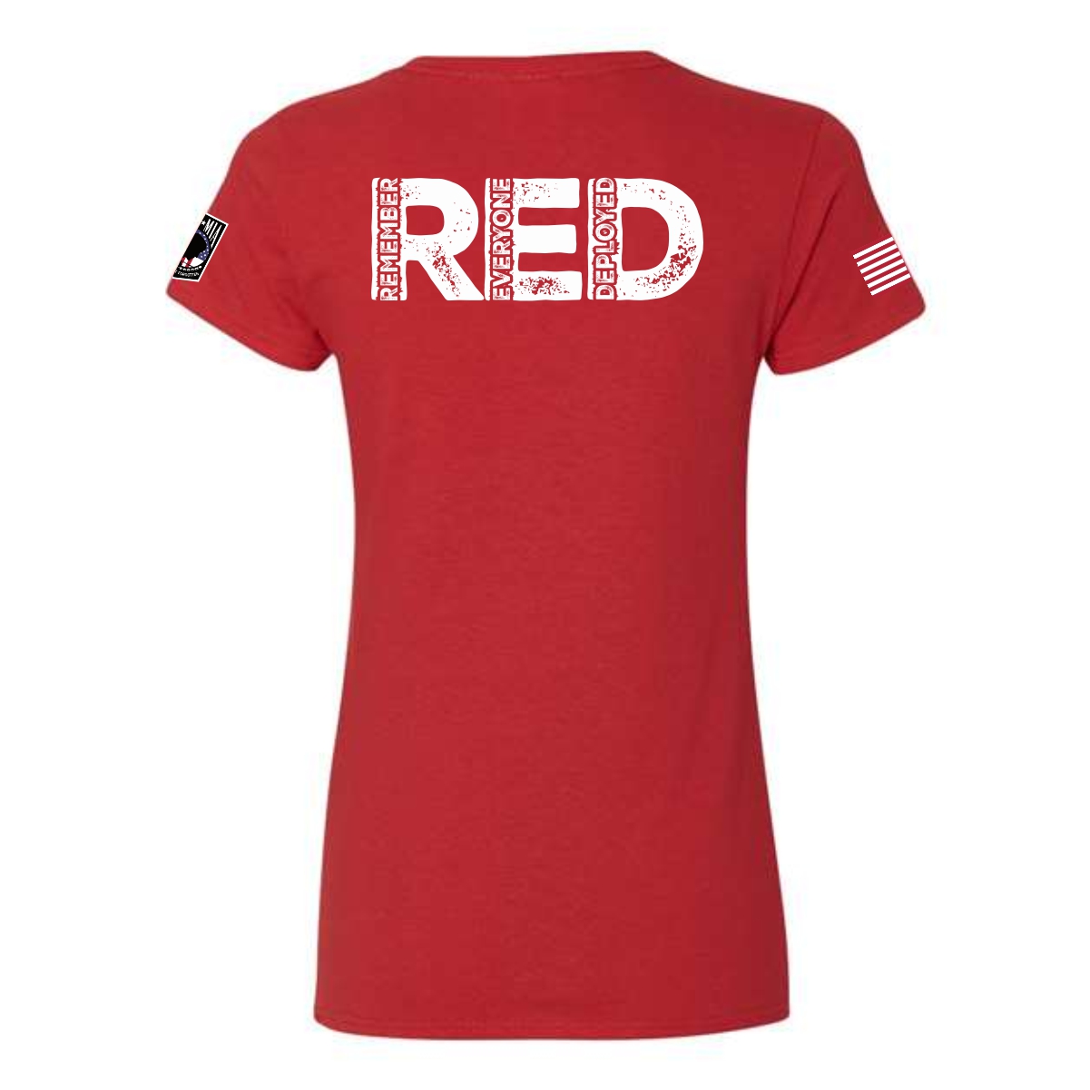 Rolling Thunder Chapter 2 IL Ladies Heavy Cotton™ V-Neck T-Shirt - Image 3