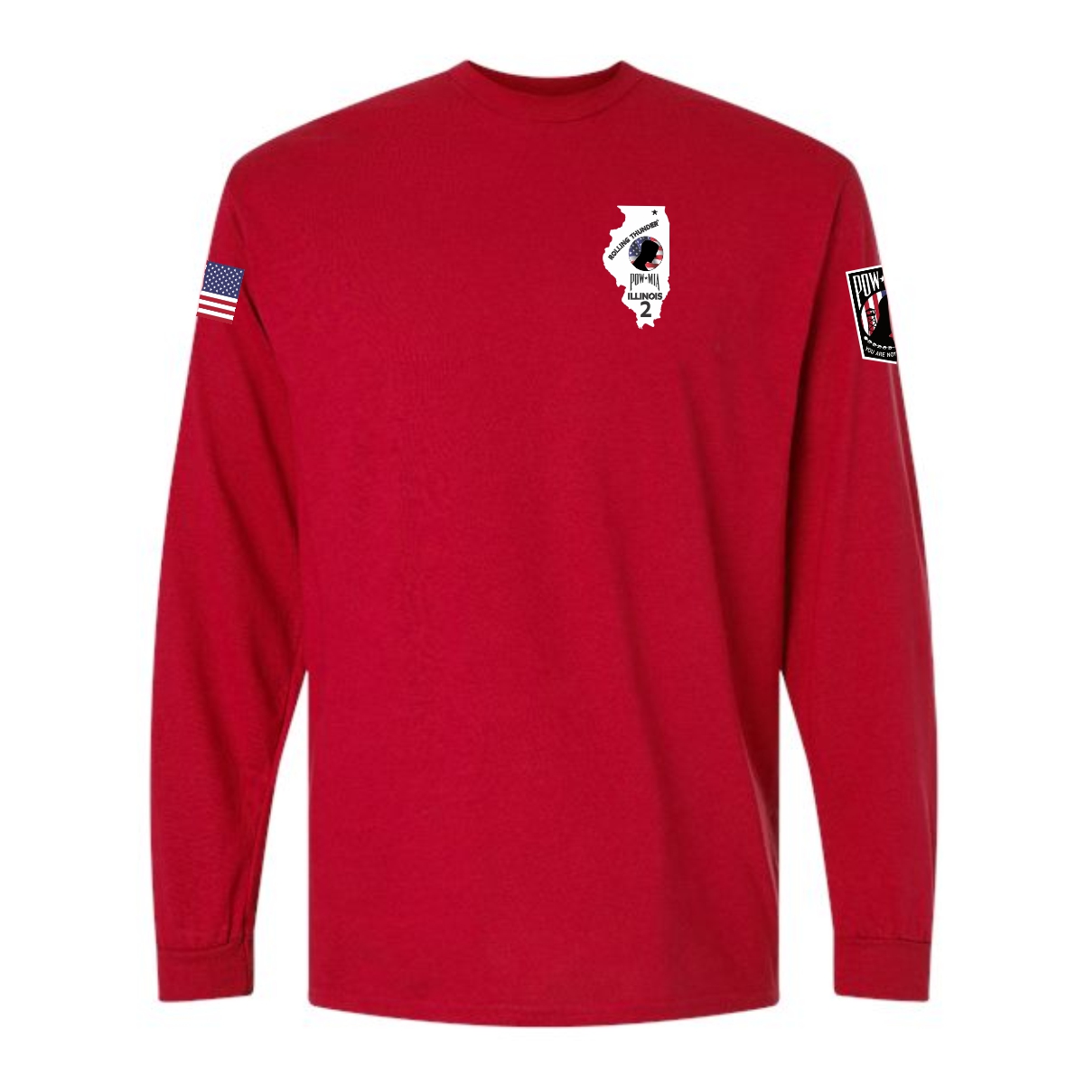 Rolling Thunder Chapter 2 IL DryBlend Long Sleeve T-Shirt - Image 2