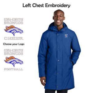 Genoa-Kingston Broncos Adult Insulated Sideline Parka