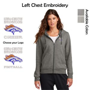 Genoa-Kingston Broncos Ladies Nike Full-Zip Hoodie