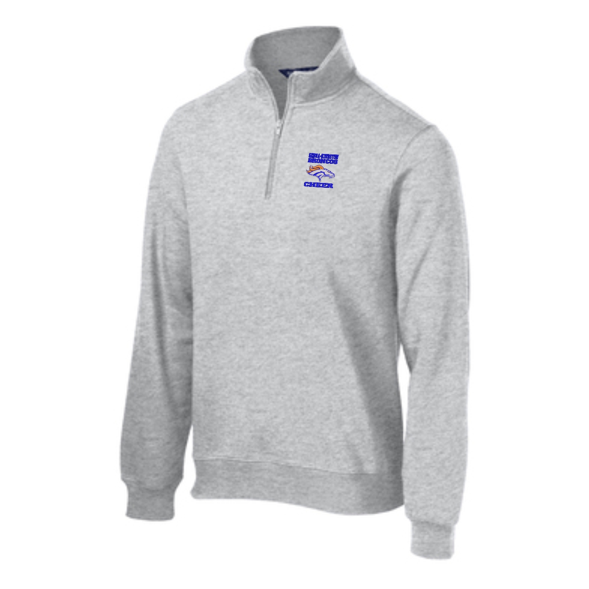 Genoa-Kingston Broncos Adult 1/4-Zip Sweatshirt - Image 2