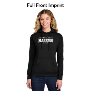 MCHS Golf Ladies Hooded Sweatshirt
