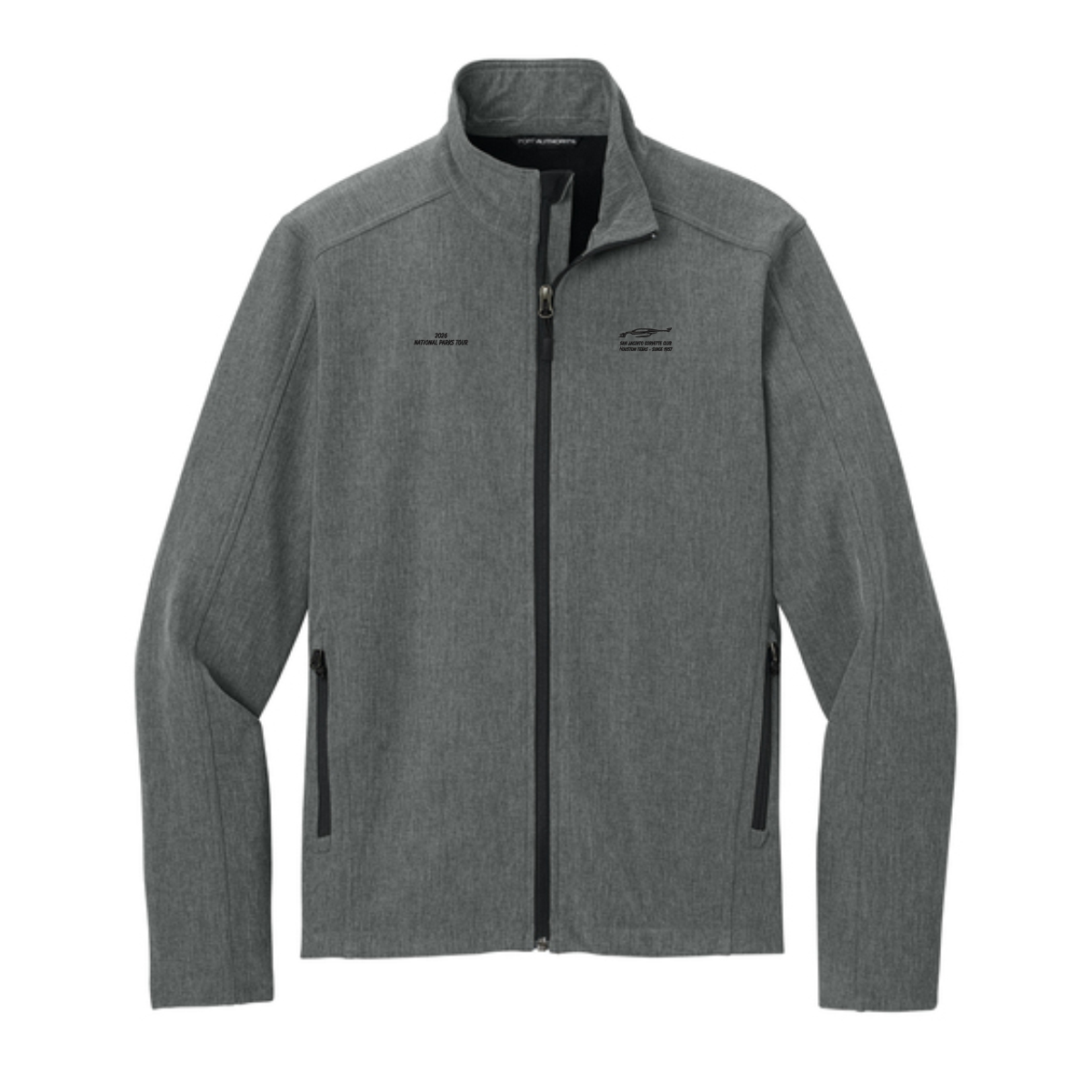 San Jacinto Corvette Club 2026 Parks Tour Port Authority Core Soft Shell Jacket - Image 4