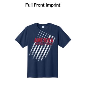 001 USA 250th - Flag Design - T-Shirt