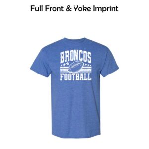 Genoa-Kingston Broncos Adult & Youth T-Shirt