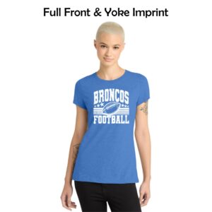 Genoa-Kingston Broncos Ladies CVC Tee