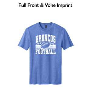 Genoa-Kingston Broncos Adult CVC Tee
