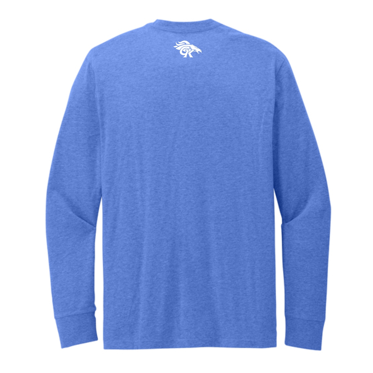 Genoa-Kingston Broncos Adult CVC Long Sleeve Tee - Image 3