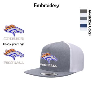 Genoa-Kingston Broncos Five-Panel Classic Trucker Cap
