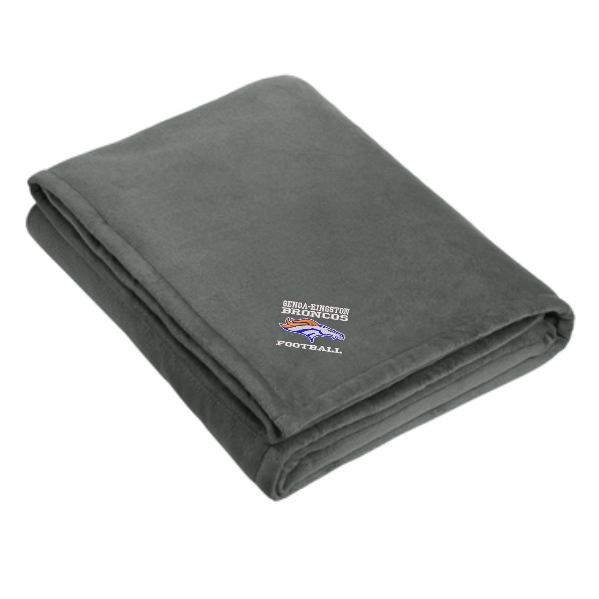 Genoa-Kingston Broncos Mountain Lodge Blanket - Image 3