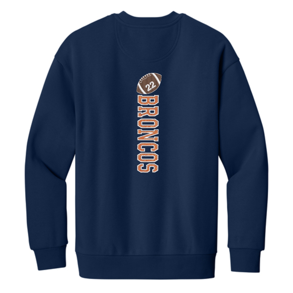 Genoa-Kingston Broncos Mom Heavyweight Fleece Crew - Image 3