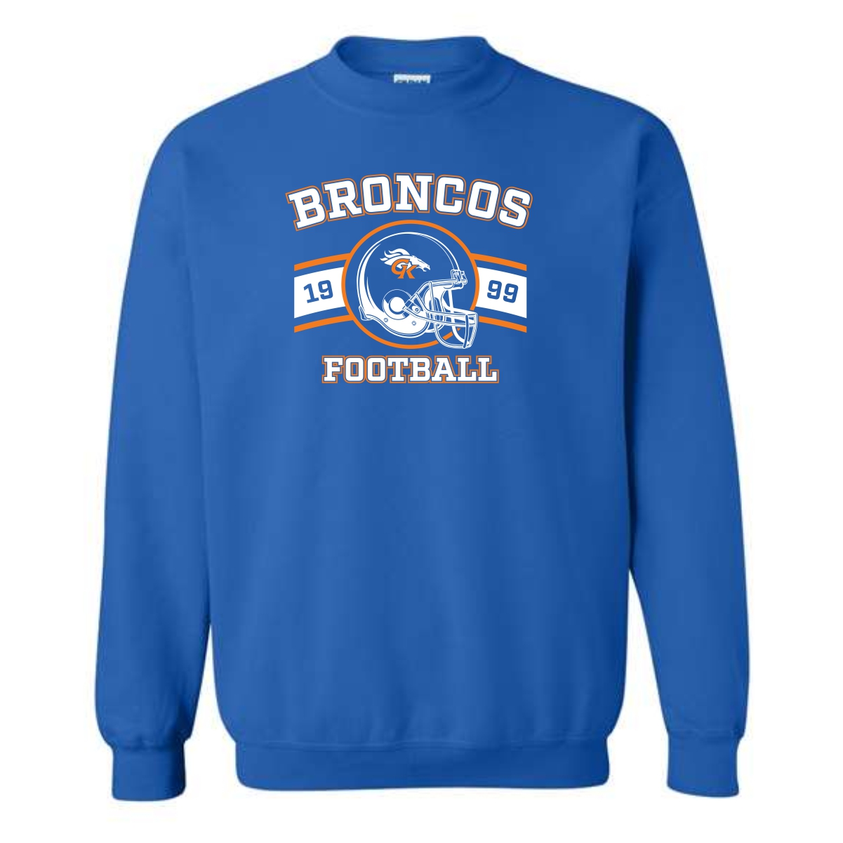 Genoa-Kingston Broncos Adult & Youth Crewneck Sweatshirt - Image 3