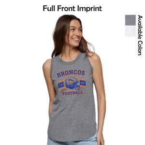 Genoa-Kingston Broncos Ladies Relaxed Fine Jersey Tank