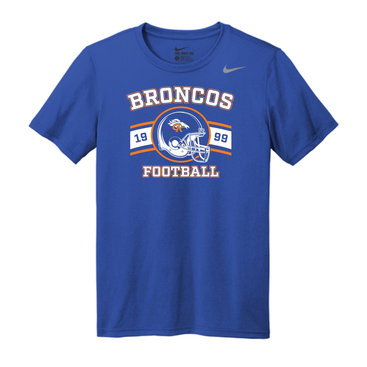 Genoa-Kingston Broncos Adult & Youth Nike Tee - Image 3