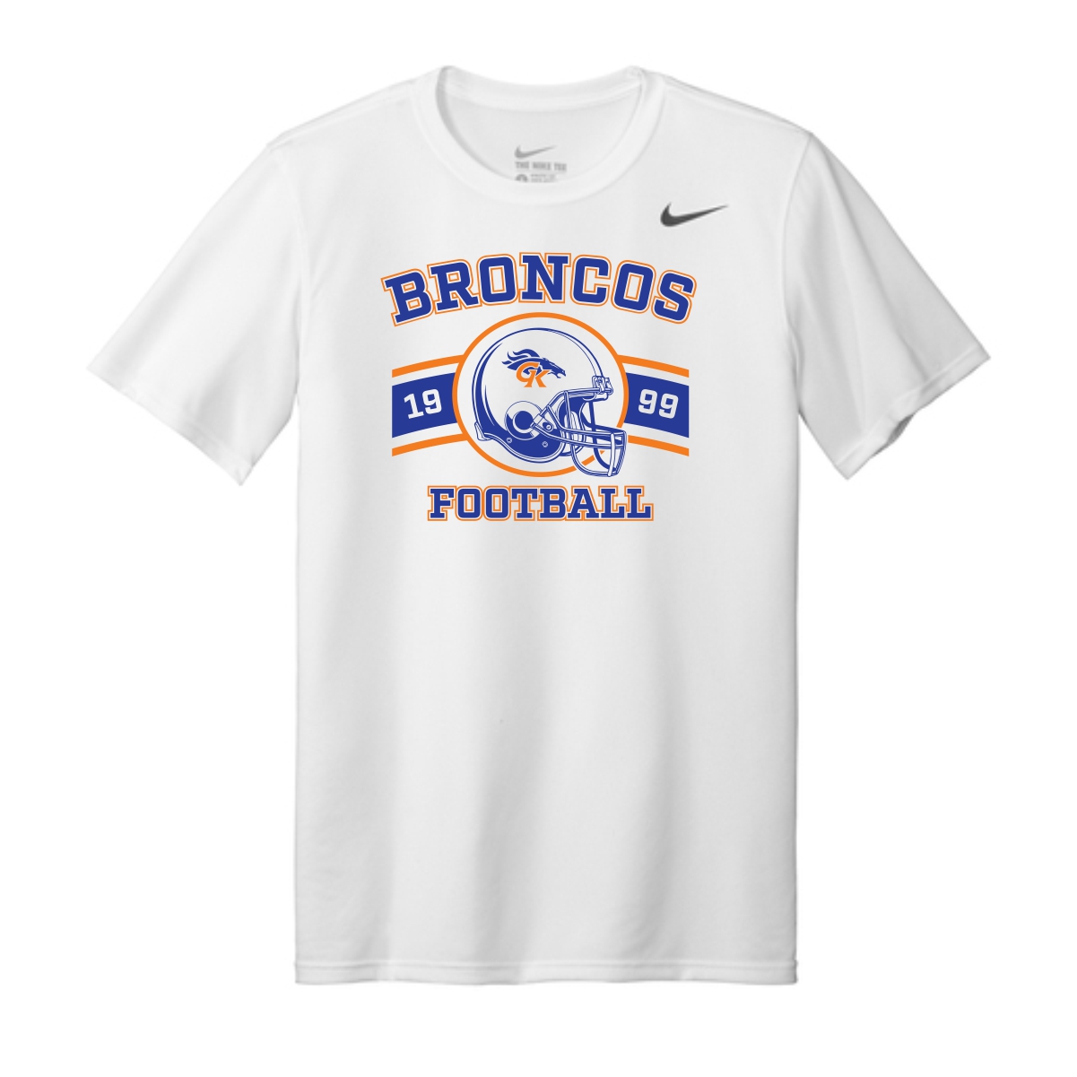 Genoa-Kingston Broncos Adult & Youth Nike Tee - Image 5