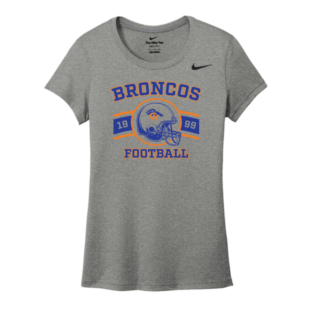 Genoa-Kingston Broncos Ladies Nike Tee - Image 2