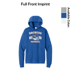 Genoa-Kingston Broncos Adult Nike Pullover Hoodie