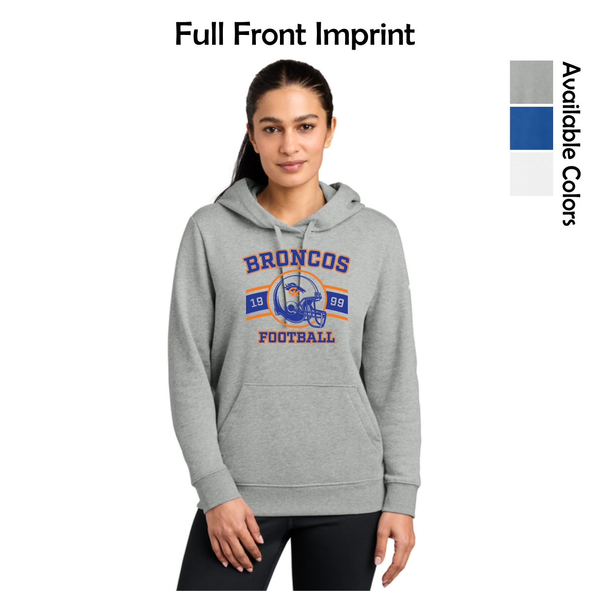 Genoa-Kingston Broncos Ladies Nike Pullover Hoodie