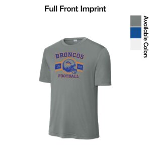 Genoa-Kingston Broncos Adult & Youth Performance Tee