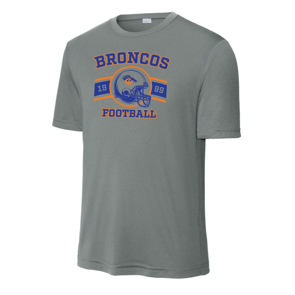 Genoa-Kingston Broncos Adult & Youth Performance Tee - Image 2