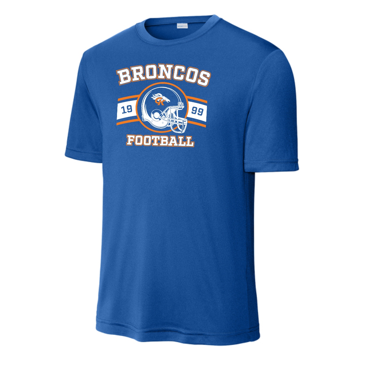 Genoa-Kingston Broncos Adult & Youth Performance Tee - Image 4