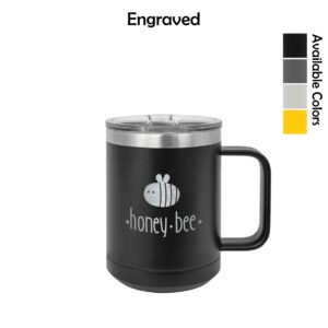 Honey Bee Child Development Center Vacuum Insulated Mug with Slider Lid