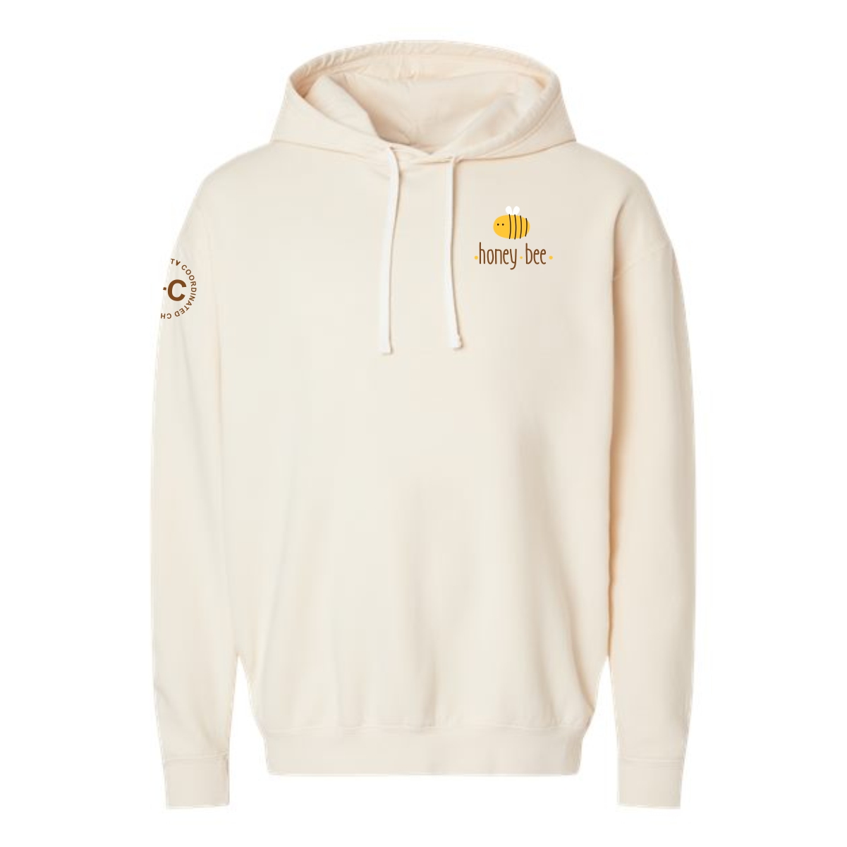 Honey Bee Child Development Center Lightweight Hooded Sweatshirt - Image 4