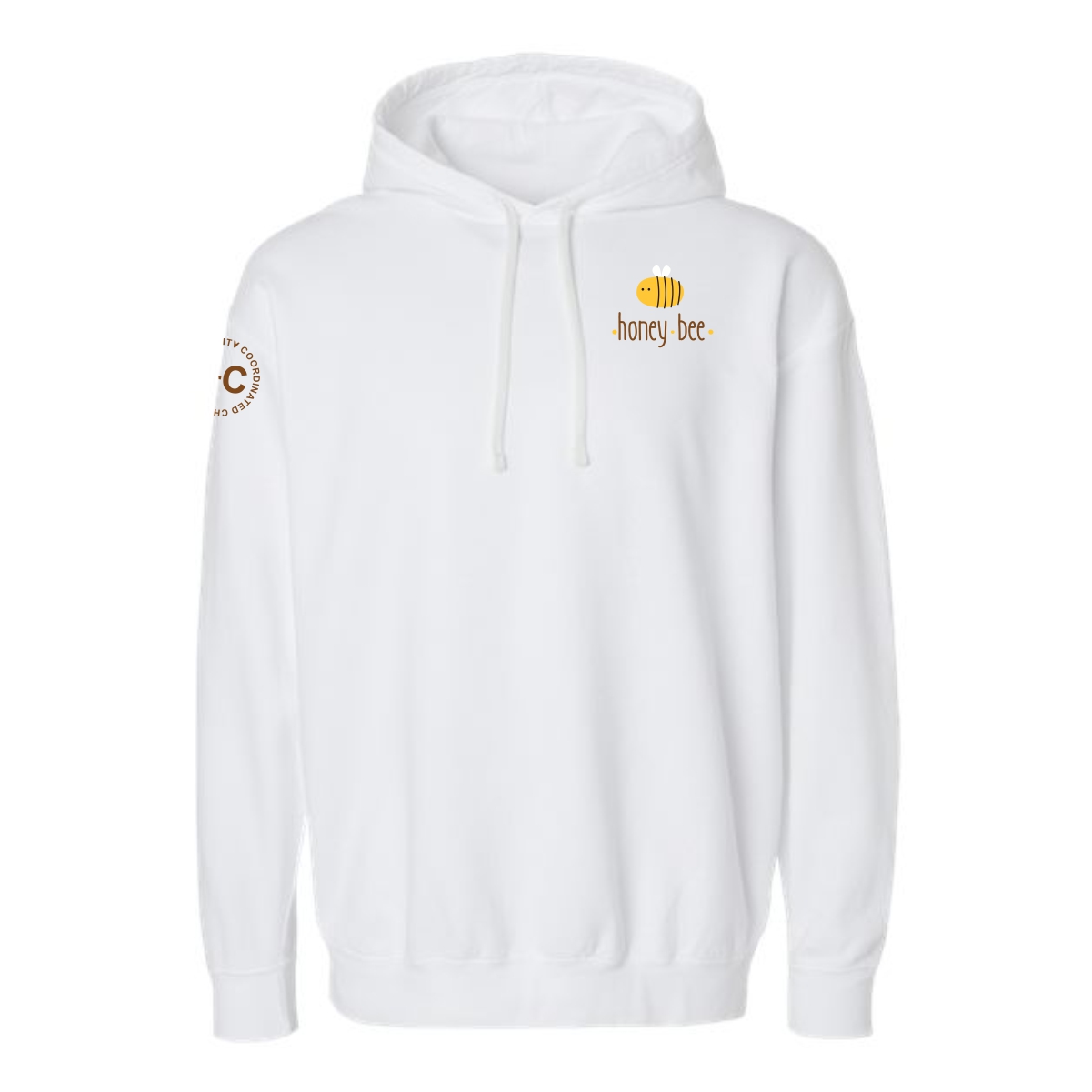 Honey Bee Child Development Center Lightweight Hooded Sweatshirt - Image 6