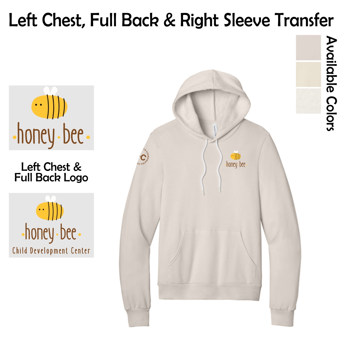 Honey Bee Child Development Center Pullover Hoodie