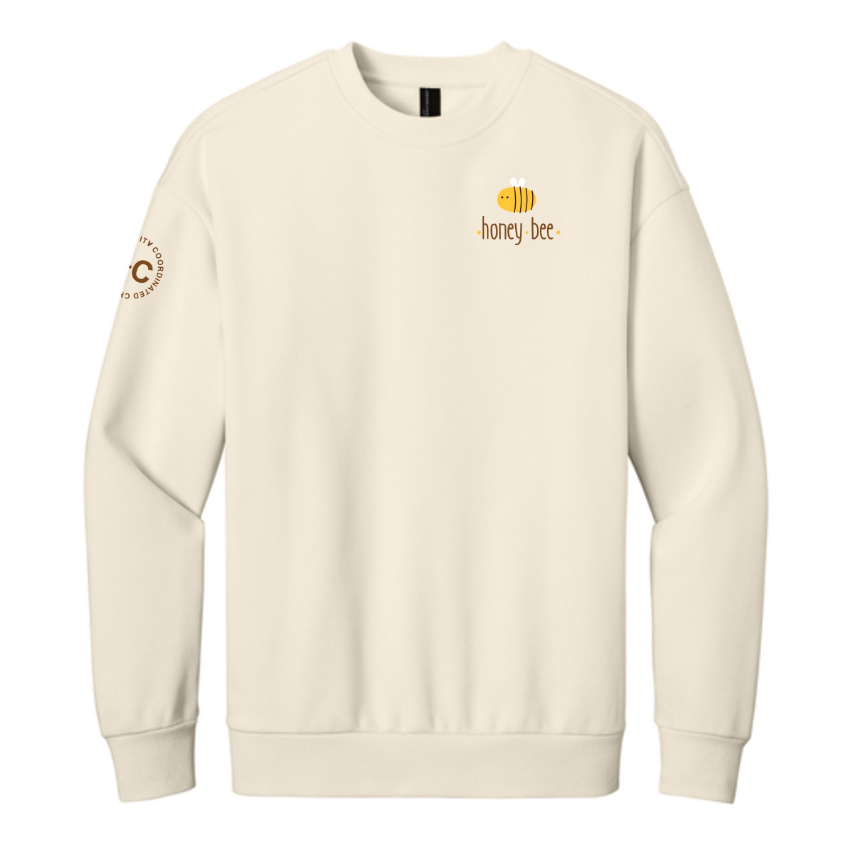 Honey Bee Child Development Center Heavyweight Fleece Crew (Oversized fit) - Image 2