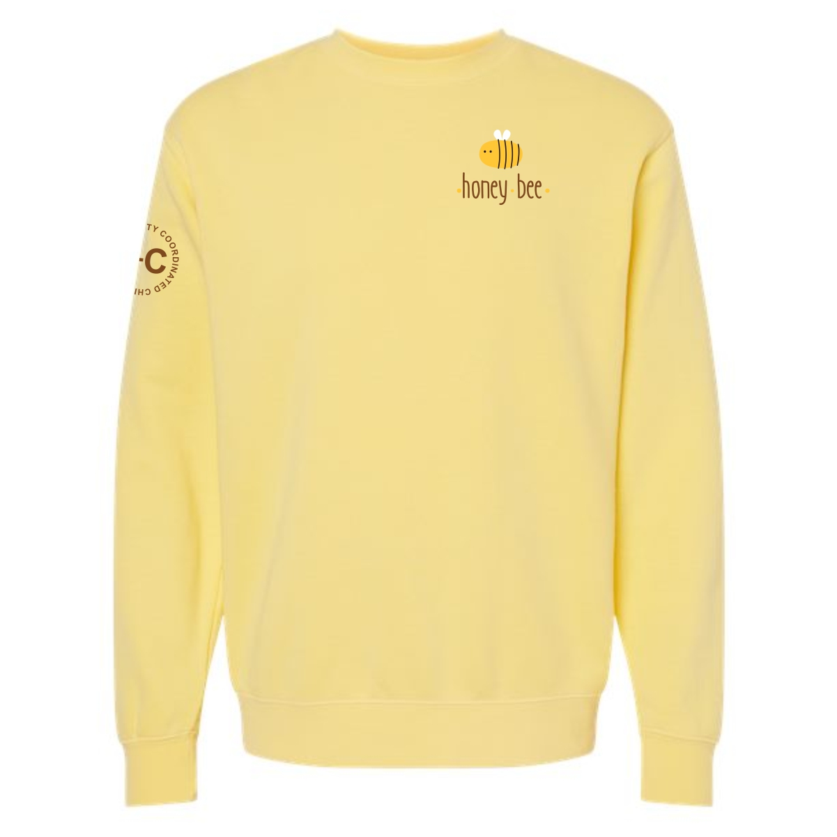 Honey Bee Child Development Center Pigment-Dyed Crewneck Sweatshirt - Image 6