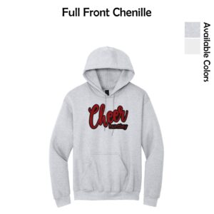 Huntley HS Cheer Hooded Sweatshirt with Chenille