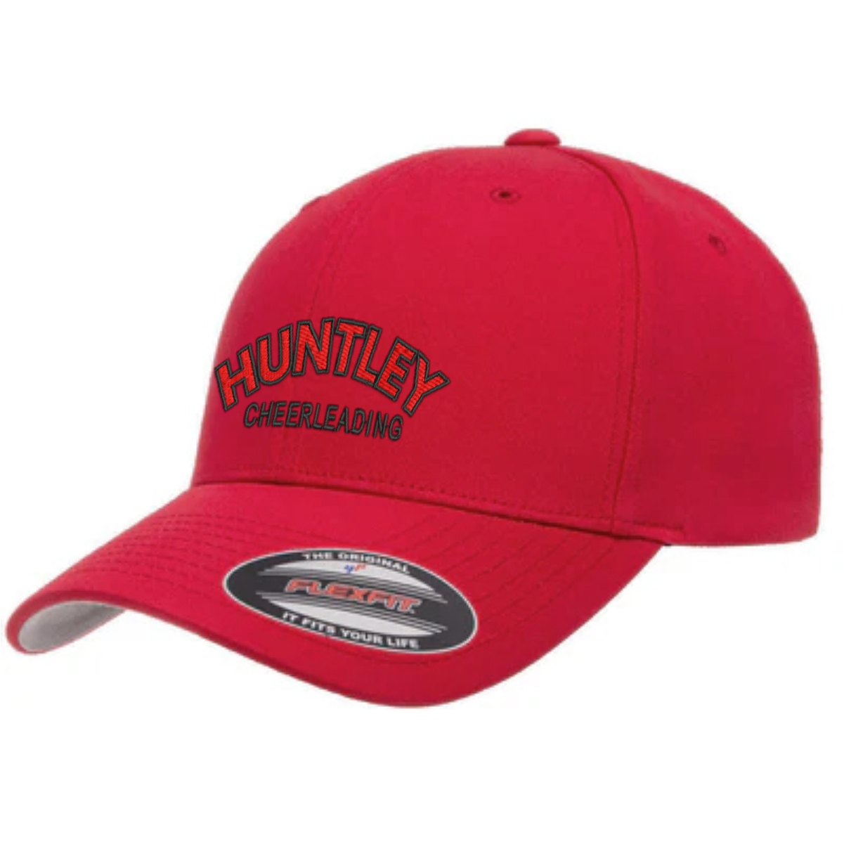 Huntley HS Cheer Flexfit Cotton Twill Cap - Image 2