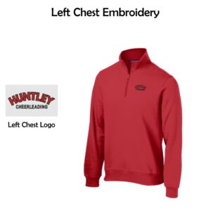 Huntley HS Cheer Quarter-Zip Sweatshirt