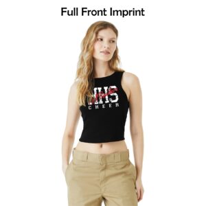 Huntley HS Cheer Ladies Racer Tank