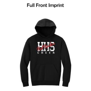Huntley HS Cheer District Heavyweight Fleece Hoodie (Oversized fit)