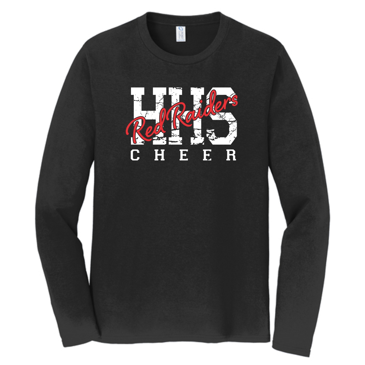 Huntley HS Cheer Long Sleeve Tee - Image 2
